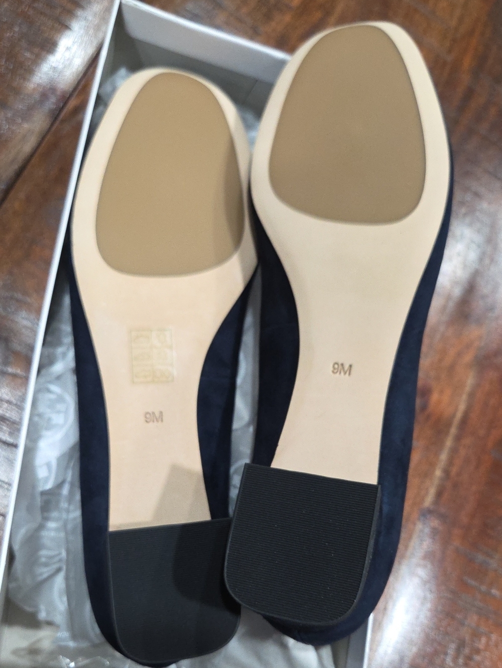 Tory Burch NIB Navy Suede GIGI Pump - Picture 7 of 10